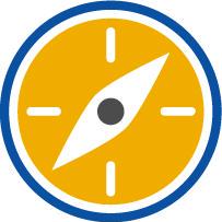 Orienteer BAP logo